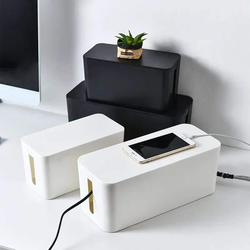 Cable Management Box – Hide Power Strips & Cord Clutter