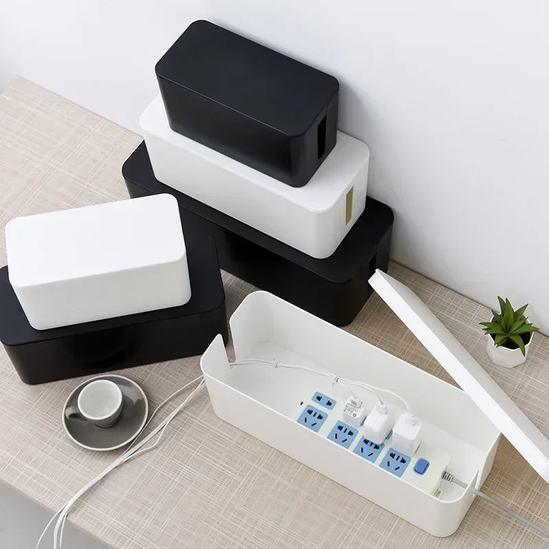 Cable Management Box – Hide Power Strips & Cord Clutter
