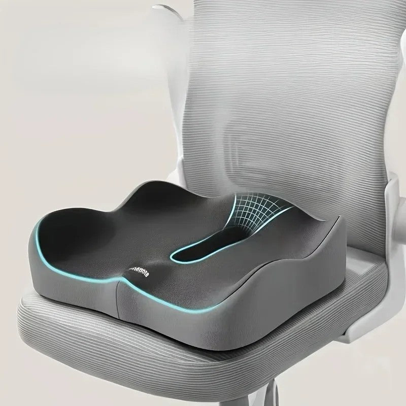 Memory Foam Seat Cushion – Comfort for Long Gaming & Work Sessions
