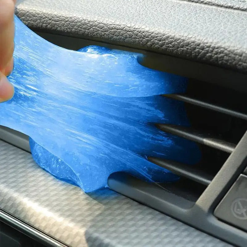 Gel limpiador para el carro – Saca el polvo de rejillas y portavasos