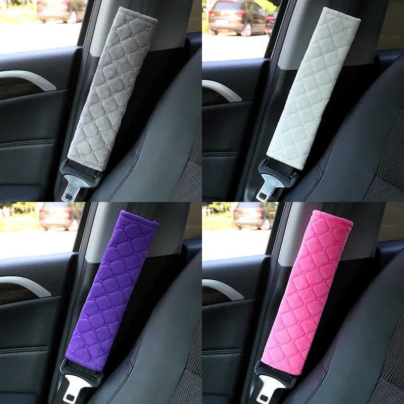 Soft Seat Belt Shoulder Pads (2-Pack) – No More Neck Rub