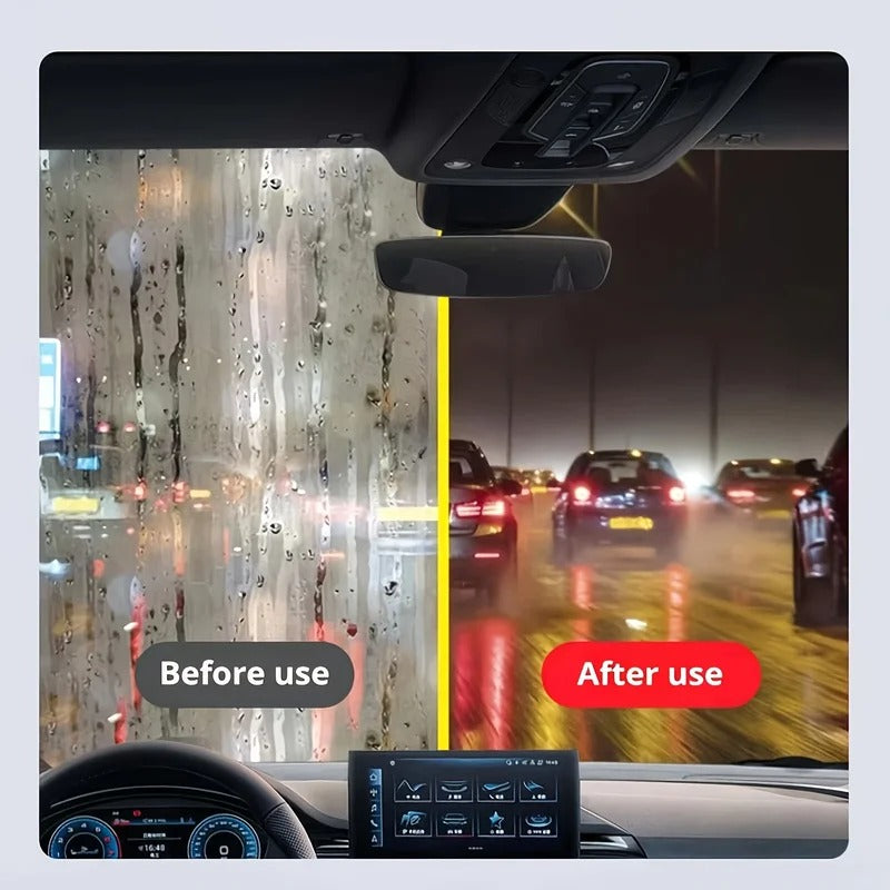 Windshield Oil Film Remover Pad – Crystal Clear Glass