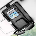 Car Sun Visor Organizer – Cards, Sunglasses & Pen Holder