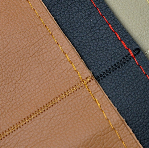 Microfiber Leather Steering Wheel Cover – Universal 15" Anti-Slip