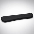 Black memory foam keyboard wrist rest